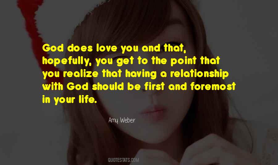 In A Relationship With God Quotes #1006566