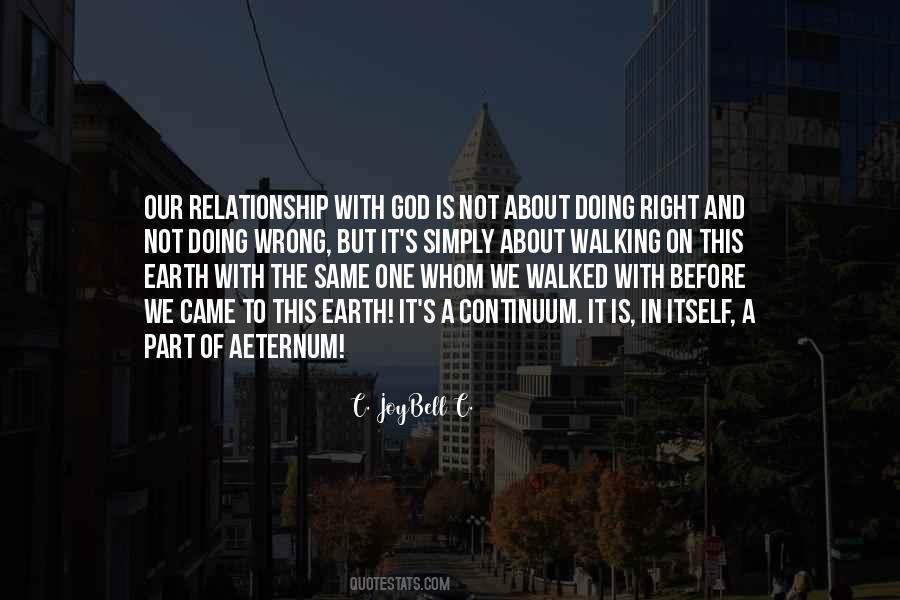 In A Relationship With God Quotes #140867