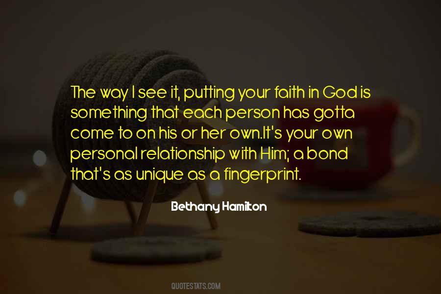 In A Relationship With God Quotes #1606302