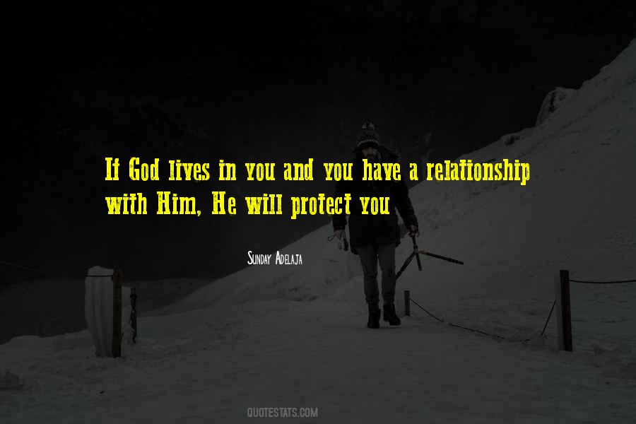 In A Relationship With God Quotes #24330
