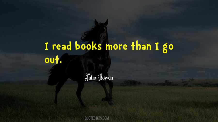 I Read Books Quotes #485190
