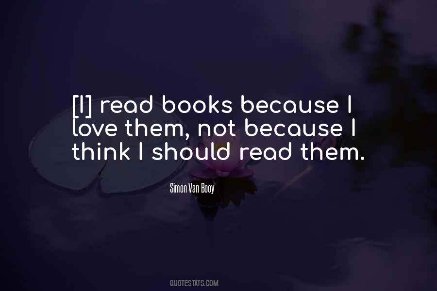 I Read Books Quotes #510425