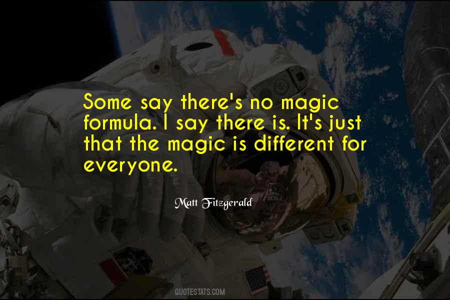 Magic Formula Quotes #1481055