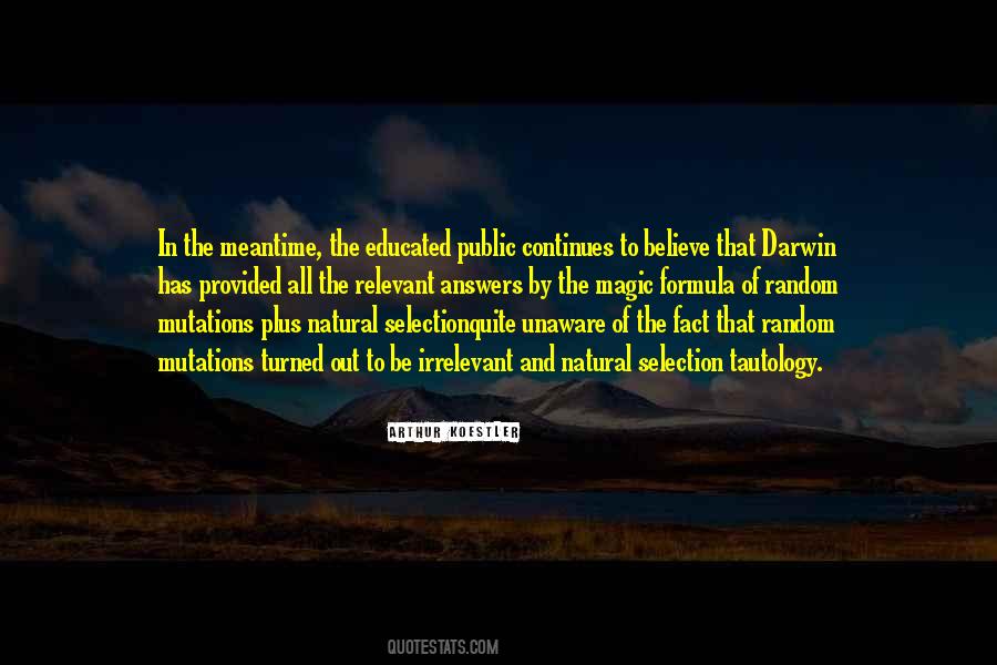 Magic Formula Quotes #1570585
