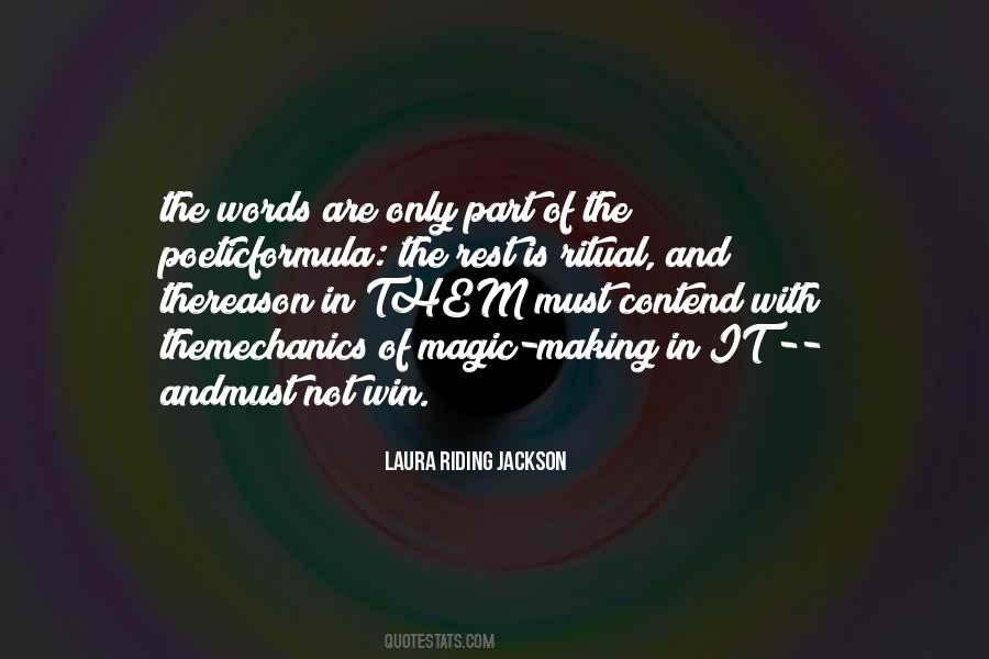 Magic Formula Quotes #447926