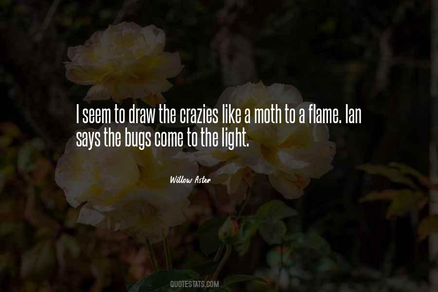 Like A Moth To A Flame Quotes #512160