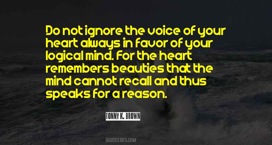 A Voice Of Reason Quotes #702424