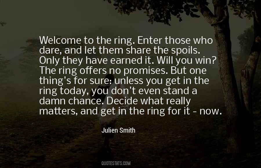 Only Sure Thing Quotes #53596