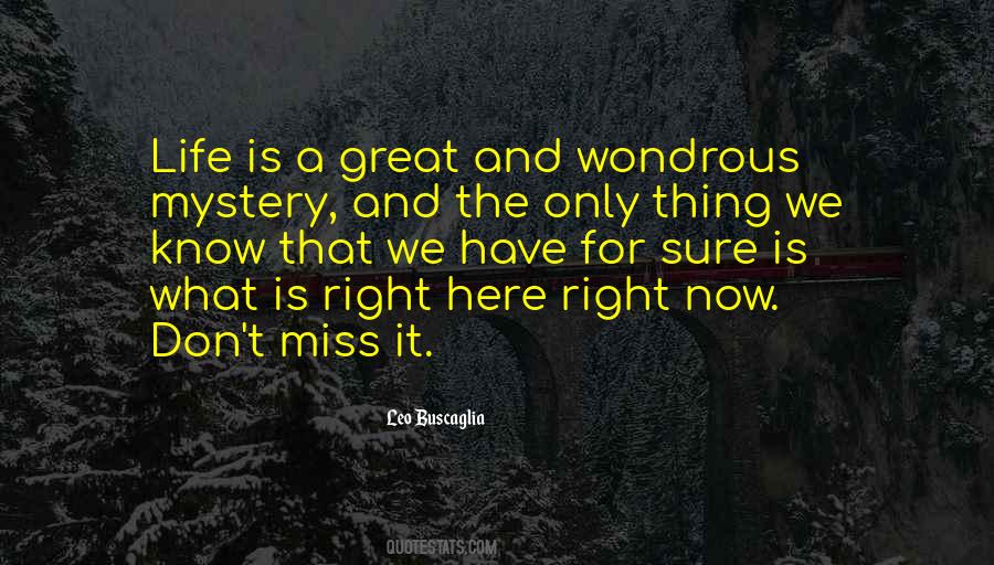Only Sure Thing Quotes #591641