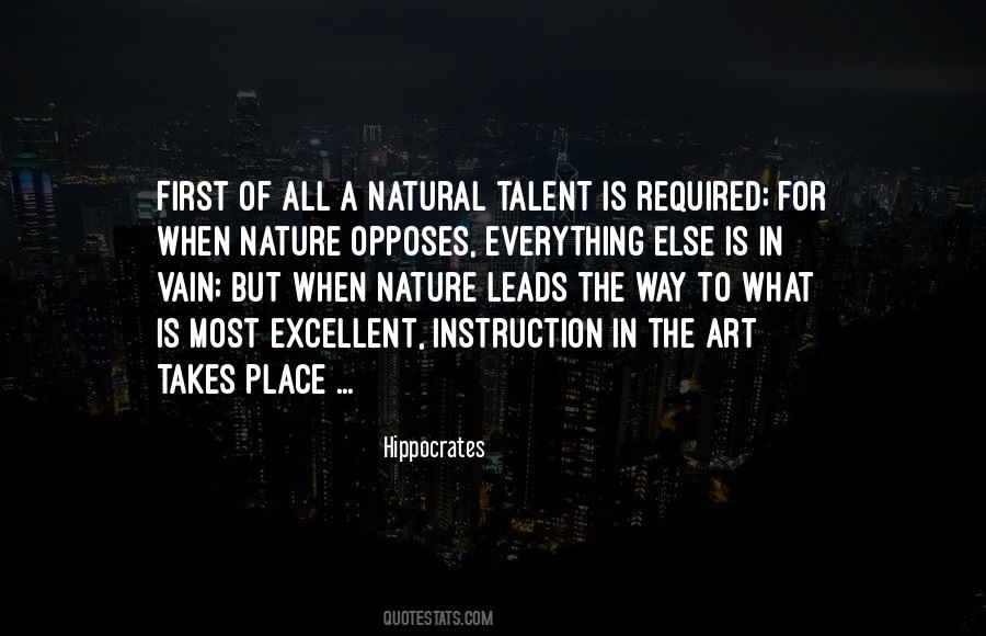 Let Nature Takes Its Course Quotes #145335
