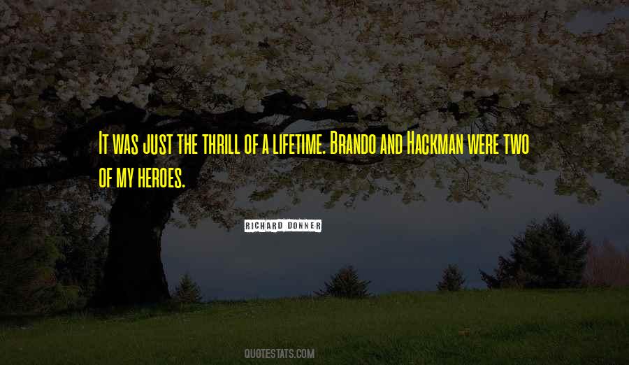 Two Heroes Quotes #1350539