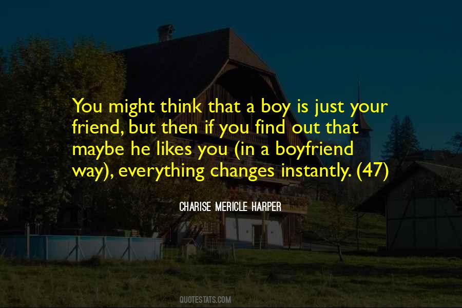 Find A Boy Quotes #590422