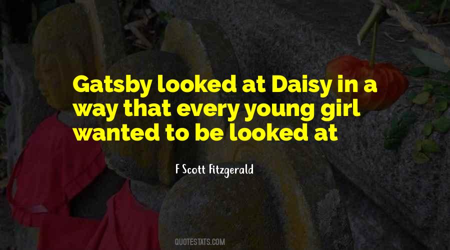Gatsby Did It All For Daisy Quotes #390178