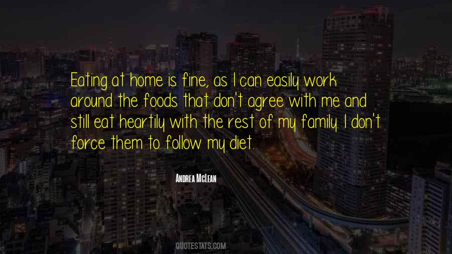 Family Eating Quotes #1595711