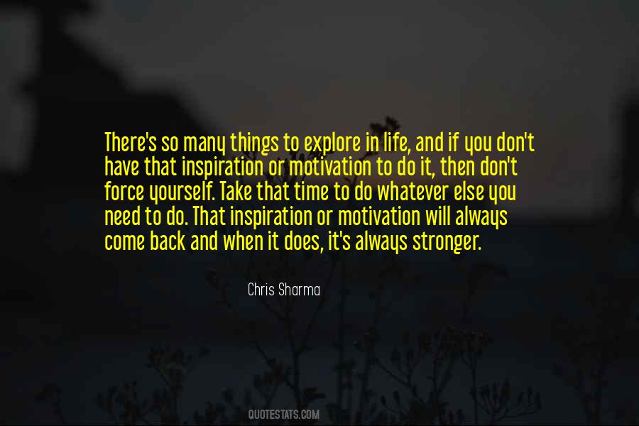 Life Explore Quotes #582571
