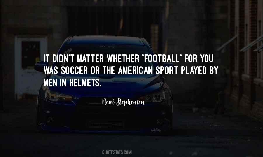 Football Sport Quotes #931914