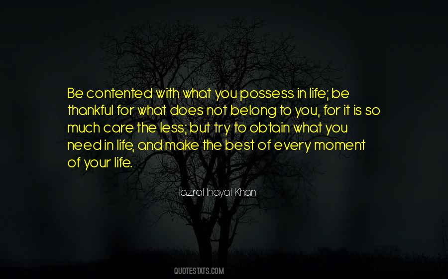 Quotes About Need In Life #40457