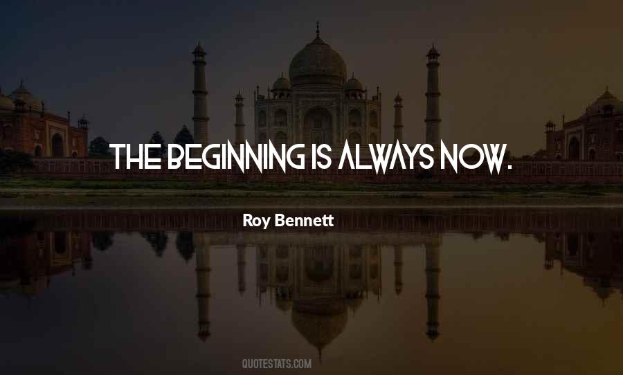 Start Beginning Quotes #512727