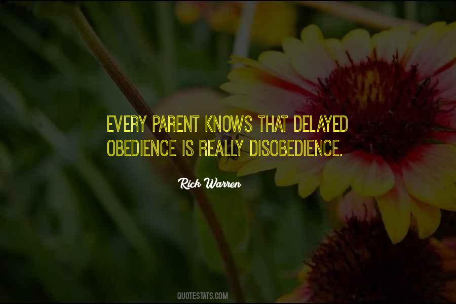 Disobedience Obedience Quotes #1442115