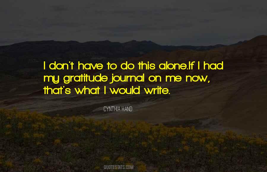 Gratitude Journal With Quotes #1765152