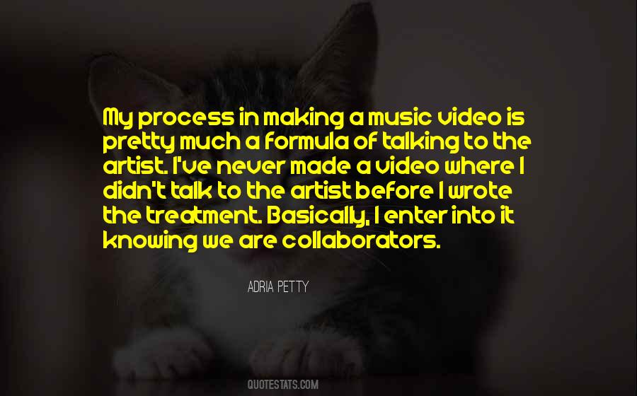 Quotes About A Music Video #31598