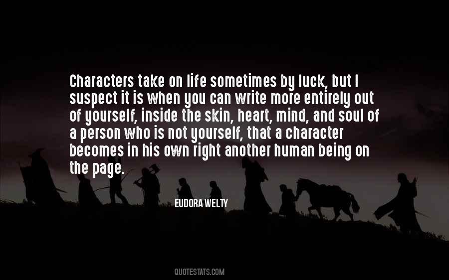 Life Luck Quotes #1126095