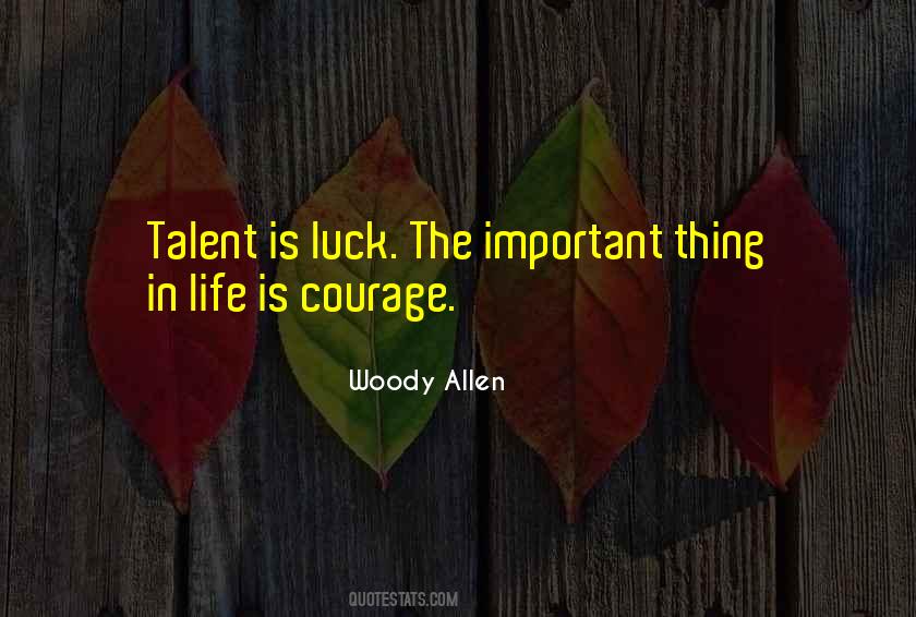 Life Luck Quotes #37422