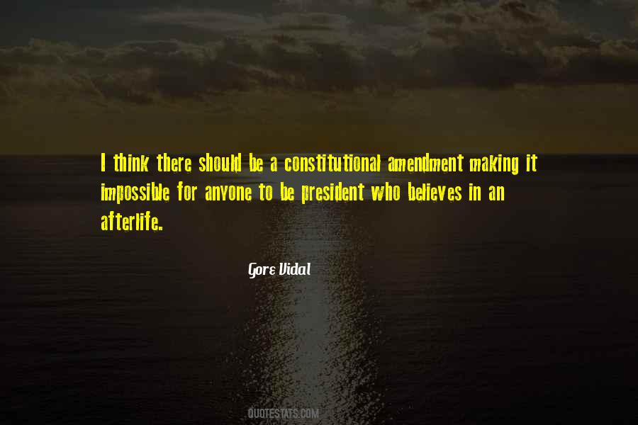 Constitutional Amendment Quotes #1238637