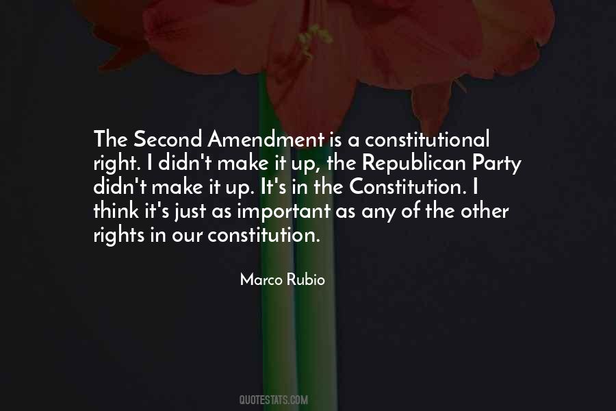 Constitutional Amendment Quotes #1357730