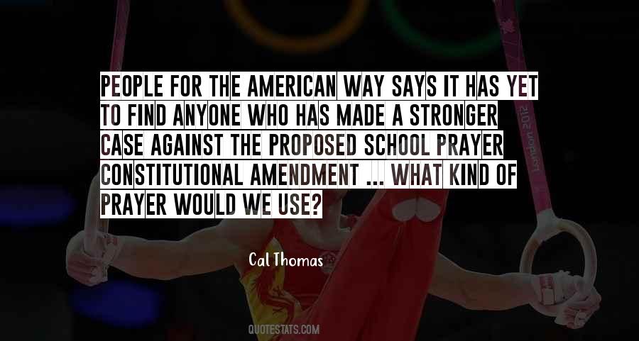 Constitutional Amendment Quotes #1397916