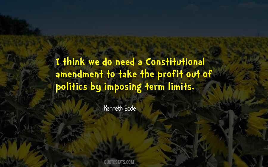 Constitutional Amendment Quotes #36189