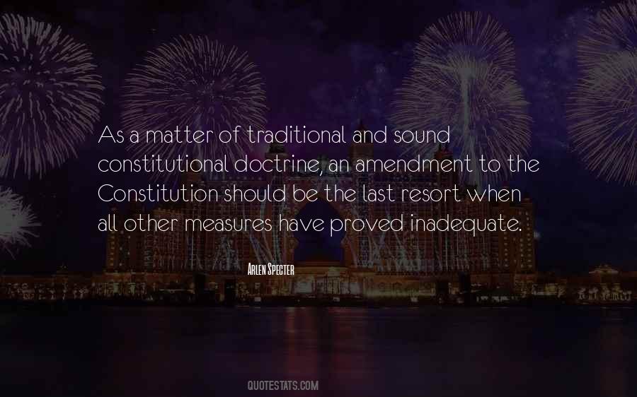 Constitutional Amendment Quotes #965414