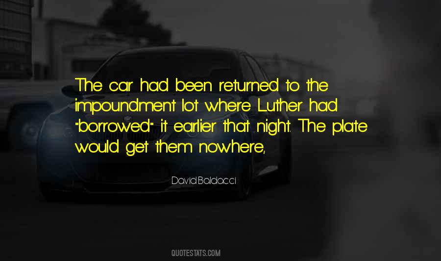 Car Night Quotes #1647358