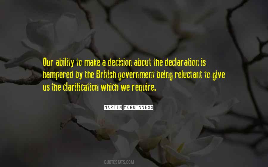 About Decision Quotes #1592591