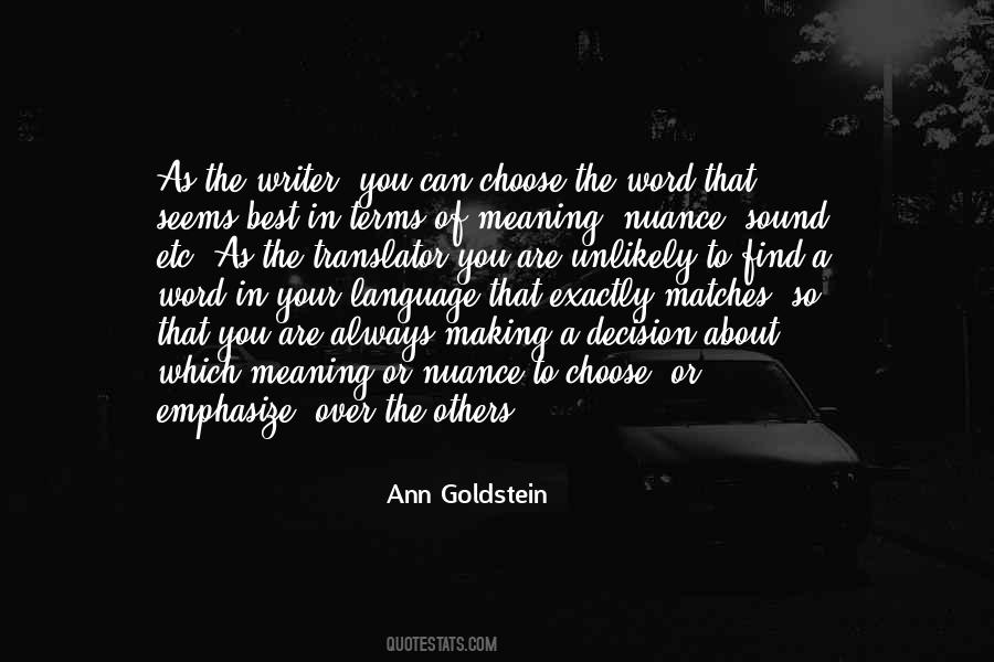 About Decision Quotes #1596350