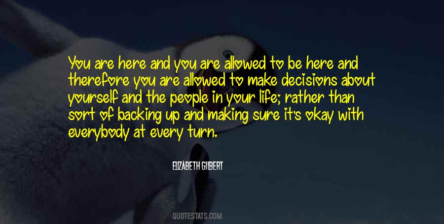 About Decision Quotes #394845