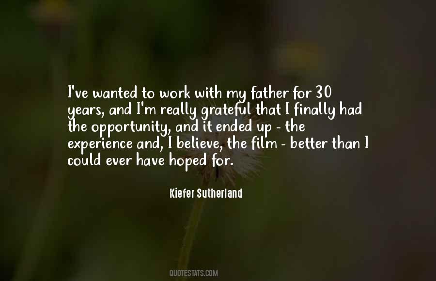 Opportunity Work Quotes #108620