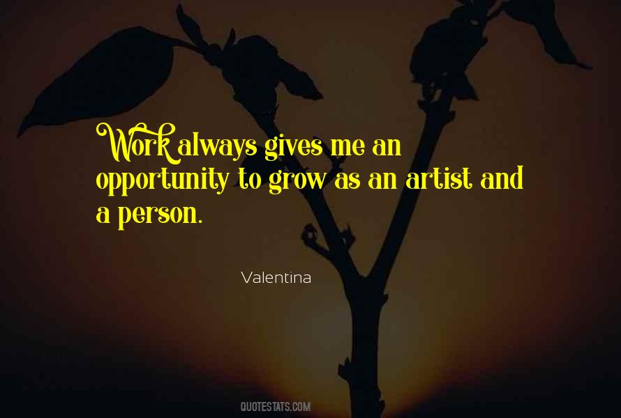 Opportunity Work Quotes #405617
