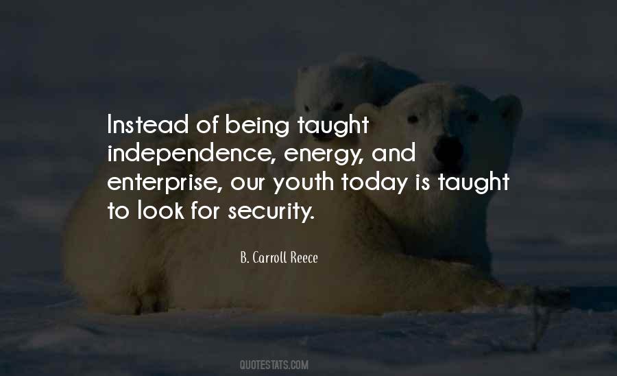 Youth Energy Quotes #1046453
