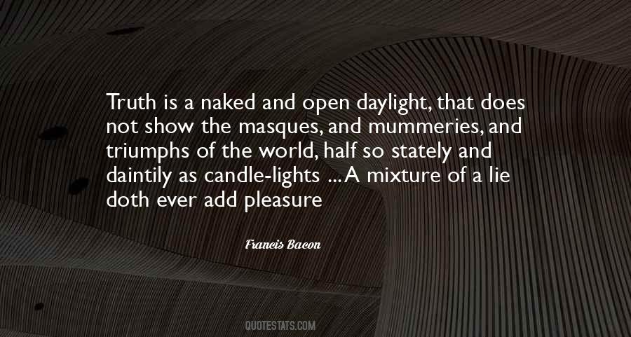 Of Truth By Bacon Quotes #1018578