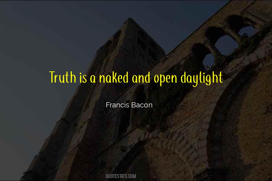 Of Truth By Bacon Quotes #1515237