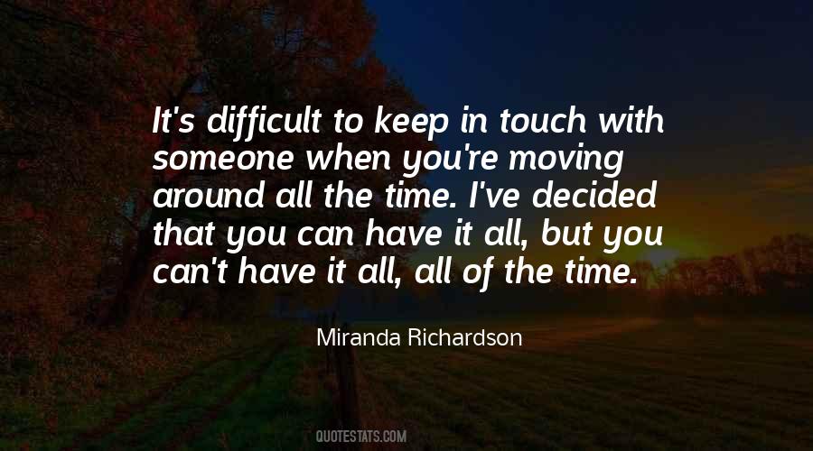 You Have To Keep Moving Quotes #62727