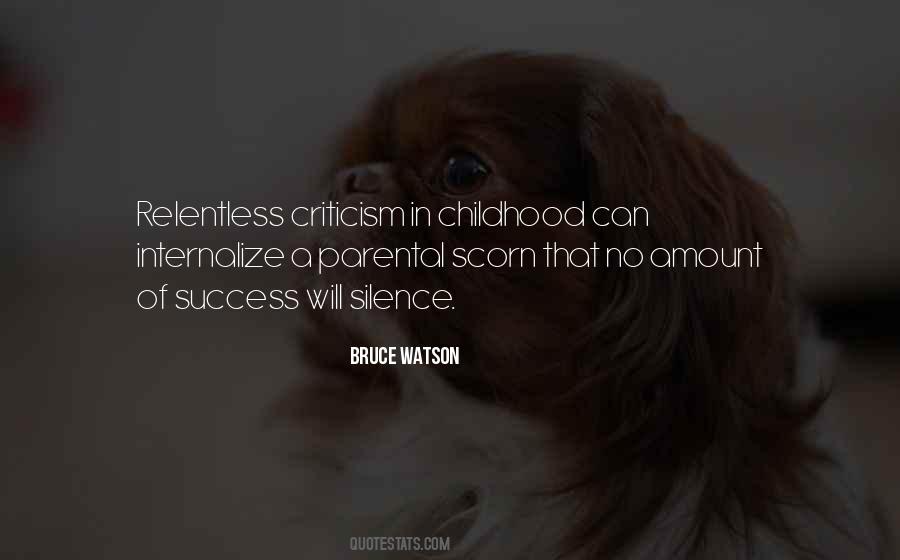 Silence Success Quotes #1211732