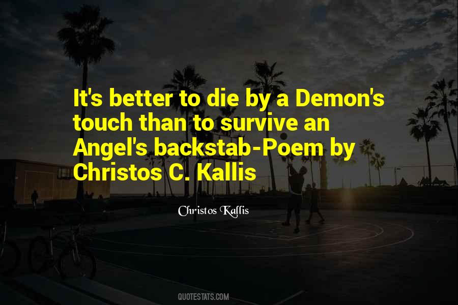 Demon Angel Quotes #1091872