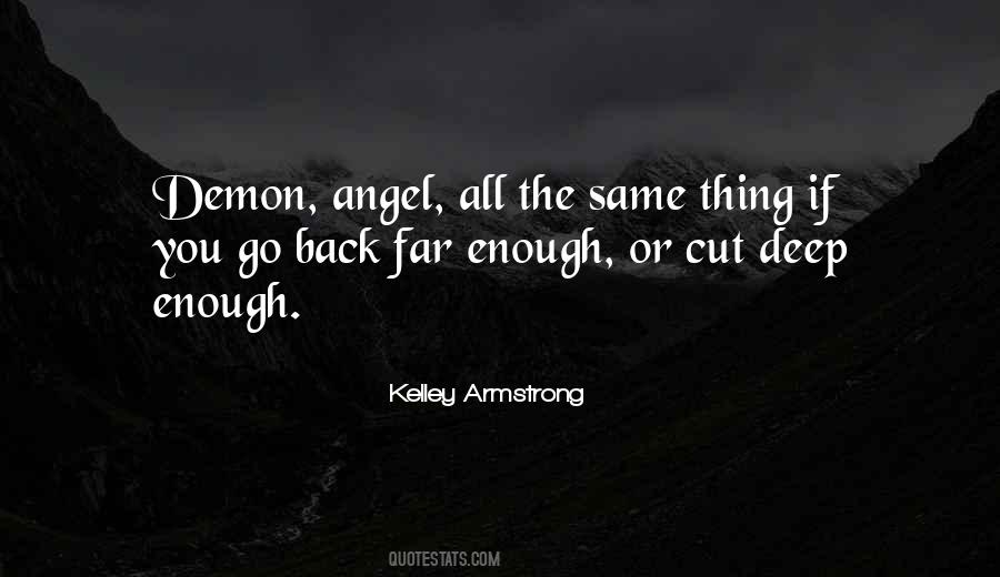 Demon Angel Quotes #1217977