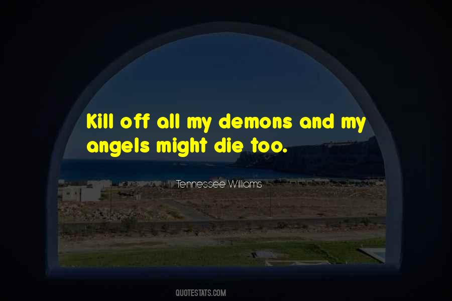 Demon Angel Quotes #218470
