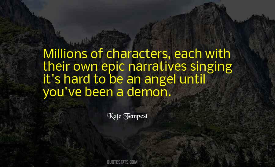 Demon Angel Quotes #248892