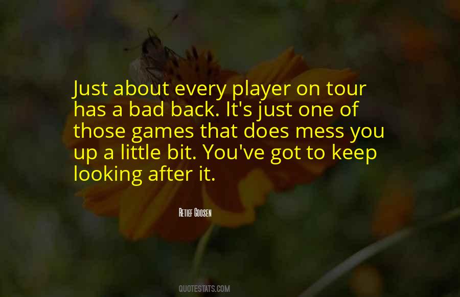 Bad Player Quotes #1348697
