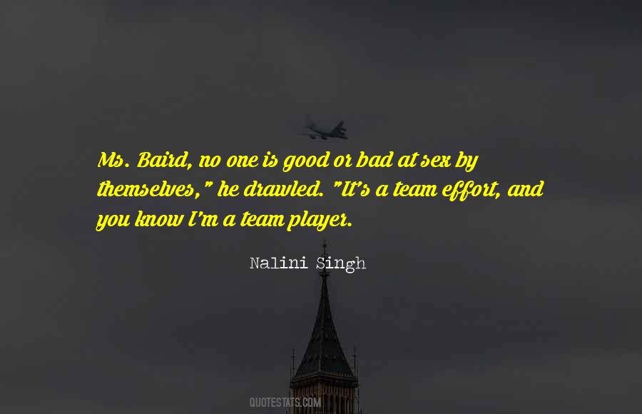Bad Player Quotes #1814703