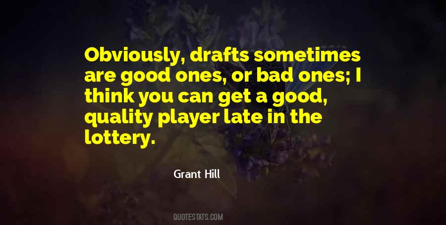 Bad Player Quotes #541193